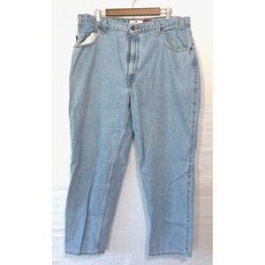 Vintage Levis 545 Loose Fit 40x30 Men Jeans Light Wash Brown Tab 90s Loose Fit